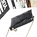 Women Bag, Gillberry Women Leather Messenger Crossbody Clutch Shoulder Handbag Bag (Black)