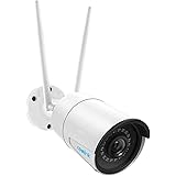 Security Camera Outdoor, Reolink 4MP HD Plug-in WiFi Security Camera for Indoor Outdoor, 2.4/5Ghz WiFi, Night Vision, IP66 Wa