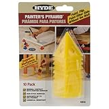 Hyde Tools 43510 Painters Pyramid (10 Pack), 1 Pack, Yellow