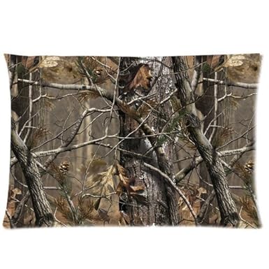 Realtree Camo Pillow Cases Covers Standard Size Pillowcase 20 X30