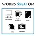 Board Geeks Liquid Chalk Markers for Chalkboards, Whiteboards, Black Boards, Glass, Metal, Vinyl, etc. | Reversible Tip (10 Pack Fine Tip)