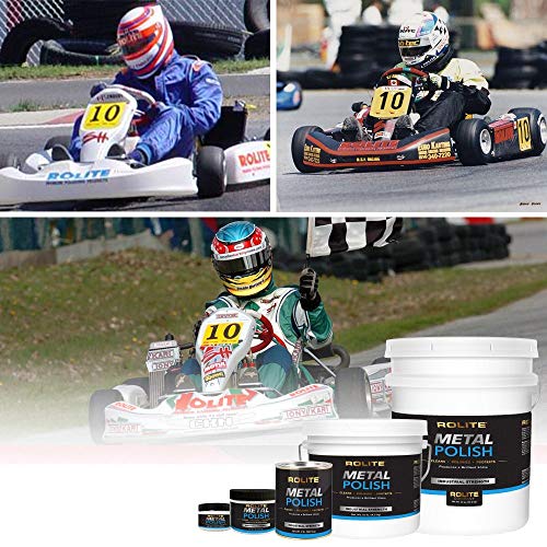 Rolite RMP10 Metal Polish Paste Industrial Strength Scratch