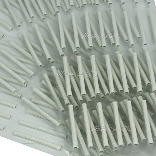 Baisidai New S M L 160/128 Pcs Sticky Rods False Eyelash Perming Curlers Curling Perm Tool (M, 128pcs)