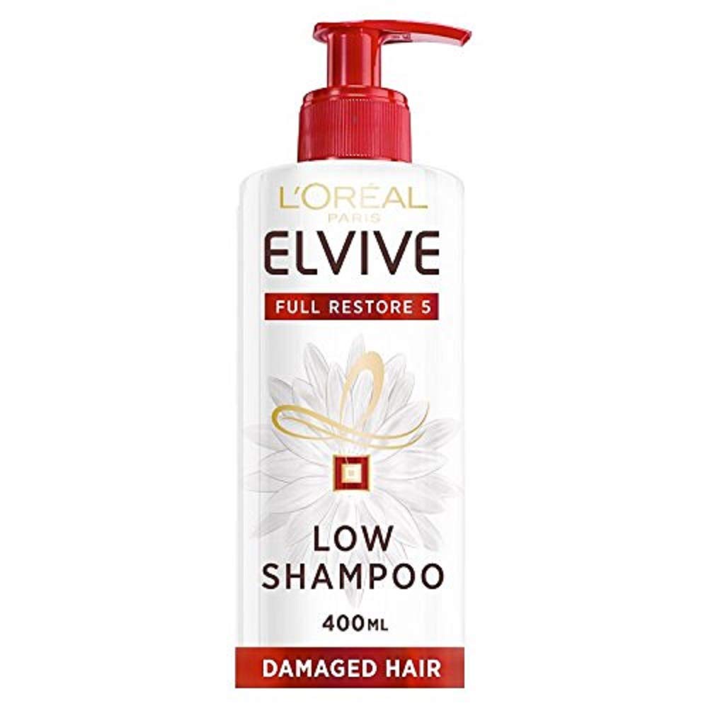 L'Oréal Paris Elvive Full Restore 5 Damaged Hair Low Shampoo, 400 ml