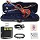 Bunnel EDGE Clearance Electric Violin Outfit Bombshell Blue Amp Included BE300
