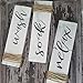 Wash Soak Relax Bathroom Decor Set Wood Distressed Farmhouse Signs