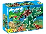 Playmobil T-rex With Velociraptors