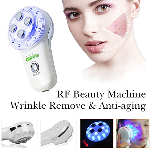Radio Frequency Face Lifting Machine 7 Color Light Skin Tightening Machine Microcurrent BIO Electroporation Body and Face Skin Care Device MEILYLA
