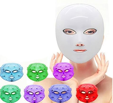 XCXC JIN 7 Colors LED Photon Therapy 3D Mask Light Treatment Facial Face Care Beauty Equipment