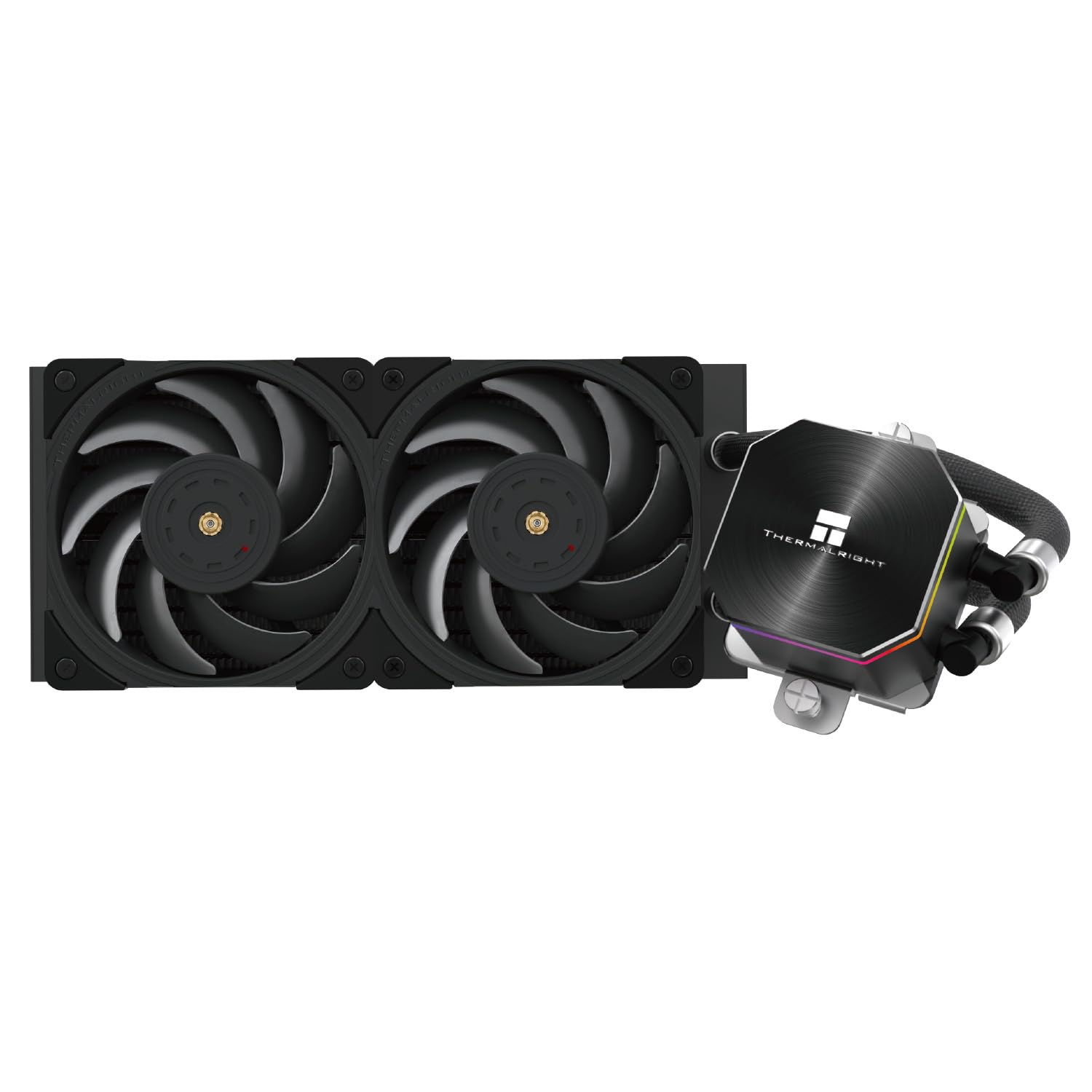 Photo 1 of Thermalrlght Frozen Edge 240 Black CPU Liquid Cooler,Efficient PWM Controlled Pump 3300RPM,12CM PWM Fan,Water Cooling Computer Parts,for AMD AM4/AM5,Intel 1150/1151/1200/2011/1700,Computer AIO Cooler