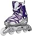 Chicago Blazer Junior Girls Adjustable Inline Skates - Purple