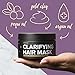 Xtava Clarifying Clay Hair Mask with Argan Oil - 8 Fl.Oz Hair Treatment for Dry Damaged and Oily Hair - Repairing and Conditioning Overnight Hair Clay Masks for Straight, Wavy, Curly, and Natural Hair