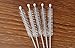 Hosaire 5X Simple Drink Straw Cleaner Cleaning Brush Kit- BPA Free Stainless Steel Brushes for Drinking Pipes