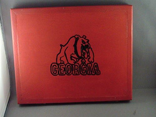 handmade university of Georgia Bulldogs wooden Ipad case