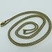 (5 Pack) 24 Inch Chain Bronze Plated Flat Curb Link 2mm Chain Necklace Making
