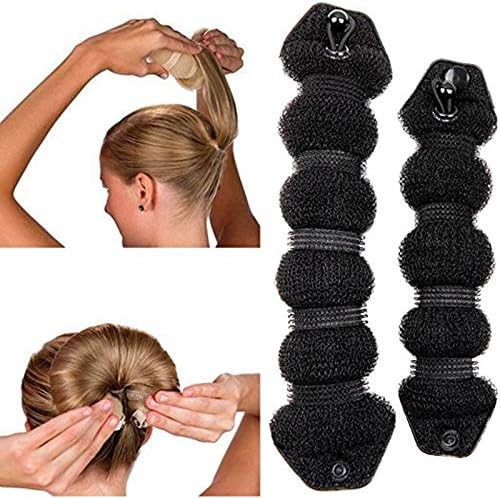 1 lot Hair Styling Sponge Foam Braider Donut Magic Ring Shaper Bun Maker Style Elegant Princess Hairstyle Hair Beauty Tools 3 Colors