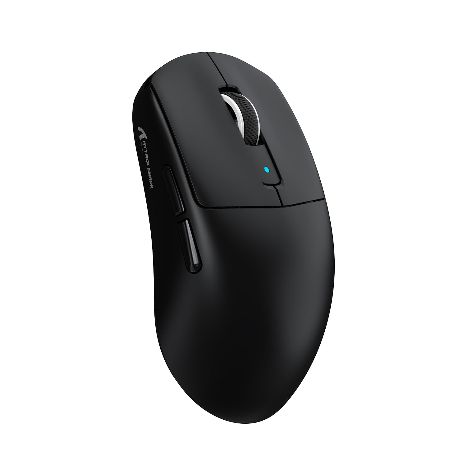 Photo 1 of ATTACK SHARK R6 Wireless Gaming Mouse,38G Ultra-Lightweight Trip-Mode 2.4G/USB-C/Bluetooth Mouse Gaming with PAW3950MAX Sensor,42000 DPI,50G Accelerated Speed for PC/Laptop/Mac -Black&Tape
