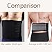 Hero Selected Sweat Waist Trimmer, Neoprene Waist Trainer Adjustable Widened Ab Belt for Men-Weight Loss/Abdominal Muscle/Back Support