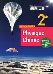 Physique, chimie, 2de