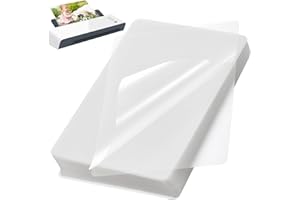 MBLABEL 200 Pack Clear Thermal Laminating Plastic Paper Laminator Sheets, 3 Mil Laminating Sheets, 9 x 11.5 Inch Thermal Lami