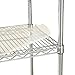 Alera ALE Shelf Liners For Wire Shelving, Clear Plastic, 48w x 18d (Pack of 4)