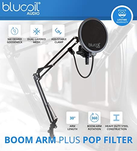 Blucoil pack featuring ATR2100x USB audio microphone.