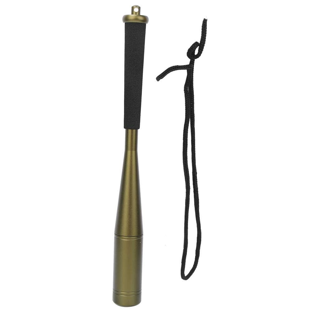 nobrands Fishing Bat Tool 25mm Diameter Aluminium Alloy Fish Knock Tool with Foam Handle and Lanyard