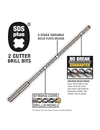 DeWalt accesorios dw5447 5 8 X 10 (40,6 x 30,5 cm) SDS Plus Martillo de carburo Bit
