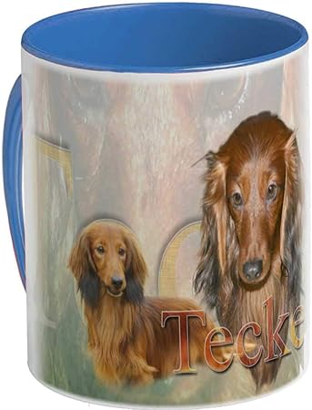 Pets Easy Mug Photo De Chien Teckel Poil Long