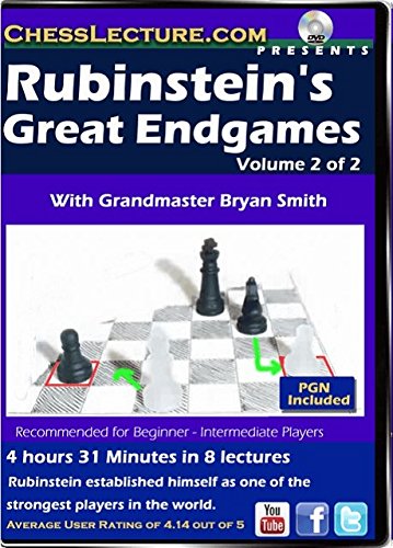 Rubinstein’s Great Endgames - 2 DVDs - Chess Lecture - Volume 137
