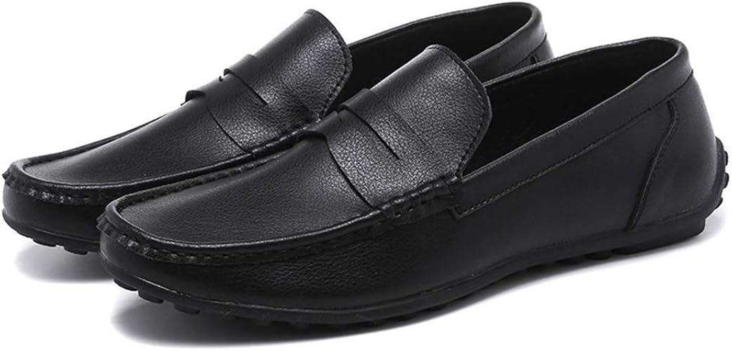 Amazon Awor ローファー メンズ カジュアルシューズ おしゃれ トレンド メンズシューズ スリッポン ビジネスシューズ 大人系 オフィス フォーマル 仕事 職場用 フラットシューズ 紳士靴 スリッポンシューズ 男性 モカシン ローファー スリッポン