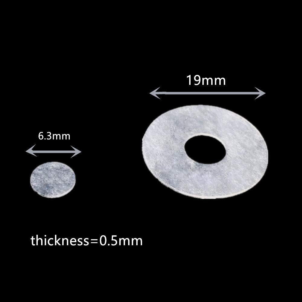 Non-Slip Ruler Grips, Tukcherry Adhesive Rings for Quilt Templates with Rotary Cutters, 2 Sheets, 96 Pieces Total - 48 Large & 48 Small