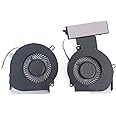 Eclass New Laptop CPU & GPU Cooling Fan US for HP OMEN 15-dc 15-dc0000 15-dc1000 15-dc2000 15t-dc000 15t-dc100 CTO L30203-001 L30204-001 Notebook Series