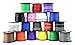 16 GA 100 FT SPOOLS PRIMARY AUTO REMOTE POWER GROUND WIRE CABLE (6 ROLLS)
