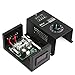 DC Speed Controller, DROK DC 6-90V 15A DC Motor Controller, Universal 0.01-1000W 16kHz PWM Stepless Brushed Motor Control, Variable Speed Control Generator Kit with Output Voltage LED Display