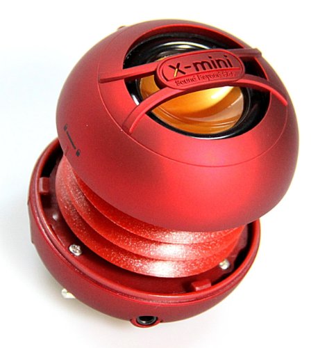 X-mini uno xam14-r portable capsule speaker, mono, red