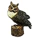 Michael Carr Designs 80053 Great Horned Owl Perched Outdoor Statue