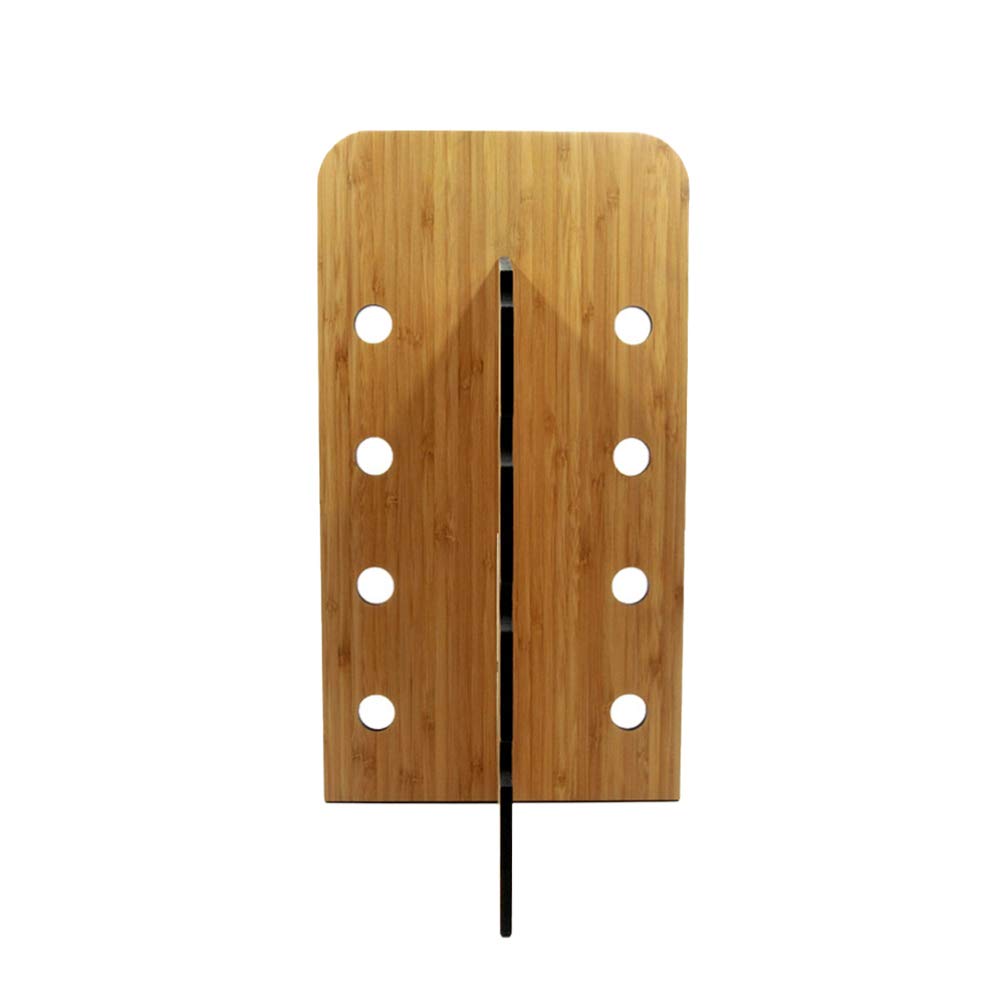 Holibanna Wooden Glasses Frame Display Shelf Sunglasses Rack Rustic Decor for Home Office Desk