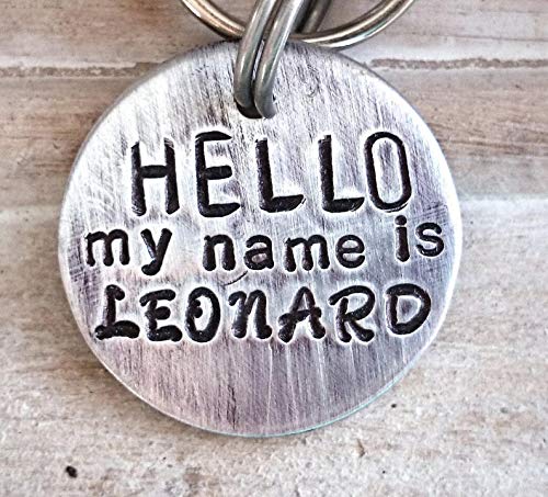 Professional Integrated Online Shopping Mall Hello My Name Is Dog Personalized Pet Id Handmade Comfortably Www Istanbulhairline Com