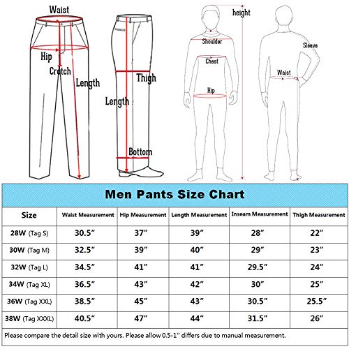 CARWORNIC Gear Men's Tactical Military Cargo Pants Stretch Cotton Outdoor Hiking Work Trousers with Multi-Function Pockets