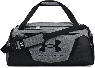 Unisex Undeniable 5.0 Medium Duffle Bag - Pitch Gray Medium Heather / Black / Black - OSFM