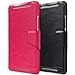 HTC One Max / T6 Stand Case, GreatShield SHIFT LX Leather Wallet Flip Case with Kickstand & Credit Card Slots for HTC One Max / T6 (Black)