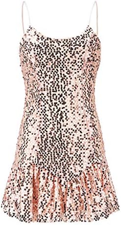 Tronet Holiday Dresses for Women Ladies Sequined Bling Shiny Party Pencil Midi Dress Bandage Dresses