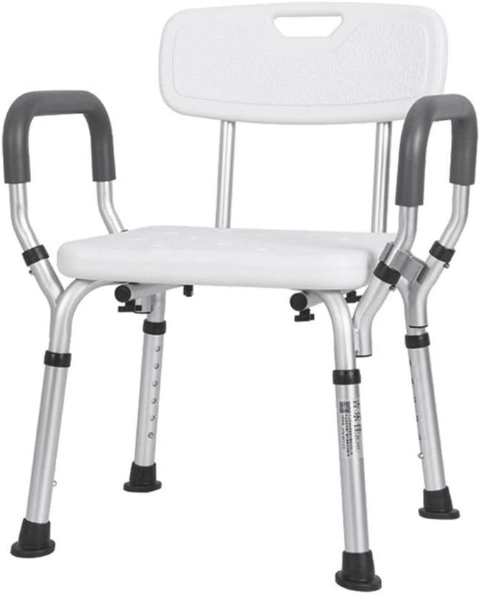 Firsthgus Shower Chair Adjustable Shower Chair with Back