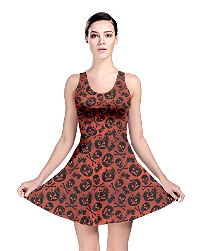 cowcow skater dress CowCow Dark Green Skull and Flowers Skater Dress, Dark Green - L | Amazon  price tracker / tracking, Amazon price history charts, Amazon price  watches, Amazon price drop alerts
