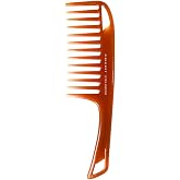 Cricket Ultra Smooth Detangler Comb for Wet, Dry, Long, Thick Hair Anti-Frizz Detangling Shower Comb with Argan &amp; Olive Oils and Keratin Protein Infused Plastic