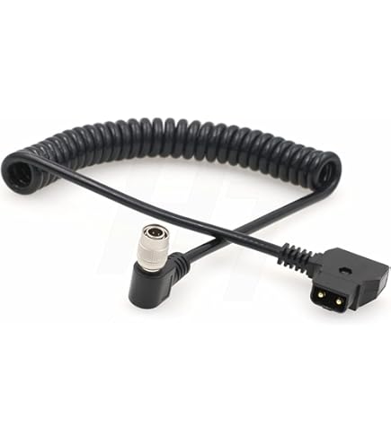 HangTon Hirose 12V Hirose 4 Pin Right Angle 90 Degree Male