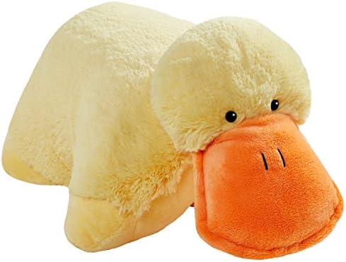 Pillow Pets Signature Puffy Duck 18 Stuffed Animal Plush Toy