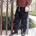 Men Low Crotch Harem Pants Elastic Waist Drawstring Joggers Stylish Baggy Hip Hop Dance Sweatpants Black Casual Multi-Pocket Techwear Trousers