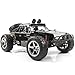 SZJJX RC Car, 1/12 Scale 4WD High Speed Vehicle 35MPH+ 2.4Ghz Radio Remote Control with LED Light Vision - Black